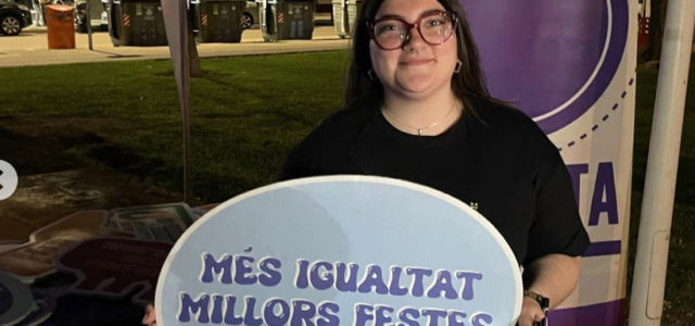 El Punt Violeta i lliure d’addiccions reforça la seguretat i la conscienciació durant les festes de Sant Pasqual
