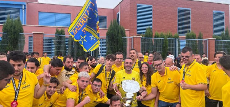 Vila-real rep el Villarreal EDI, campió de LaLiga Genuine Moeve