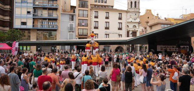 Èxit de participació a la Festa pel Valencià celebrada ahir a la plaça Major