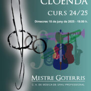 Concert del Conservatori Mestre Goterris per tancar el curs