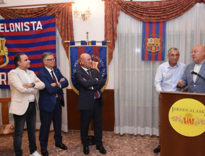 La Penya Barcelonista de Vila-real commemora quatre dècades de passió blaugrana