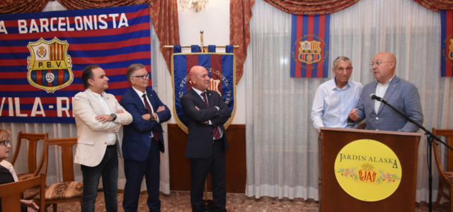 La Penya Barcelonista de Vila-real commemora quatre dècades de passió blaugrana