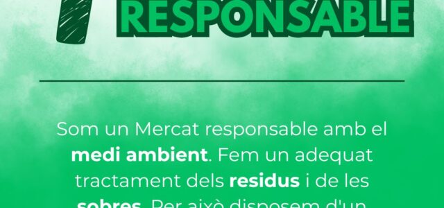 El Mercat Central aposta per la sostenibilitat amb l’Observatori Sostenible 4.0