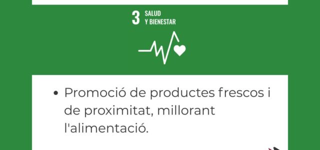 El Mercat Central aposta per la salut i el benestar dins dels ODS