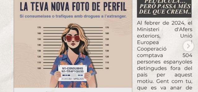 La nova foto de perfil que no voldries tindre: alerta contra el tràfic de drogues a l’estranger