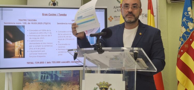 El TSJ dona la raó a Vila-real i obliga la Generalitat a pagar la subvenció del Gran Casino i Tagoba