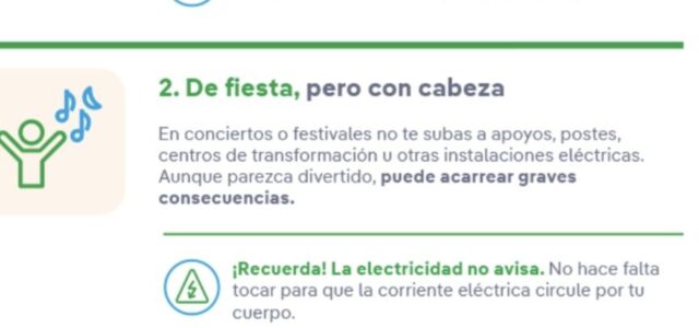 I-DE Grupo Iberdrola llança consells de seguretat elèctrica per a un estiu sense accidents
