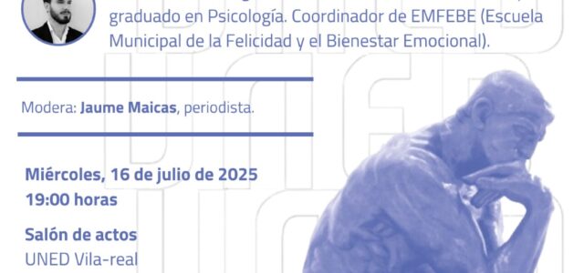 Una nova cita amb les ‘Conferències Blanques’ per a aprofundir en la consciència emocional i la felicitat