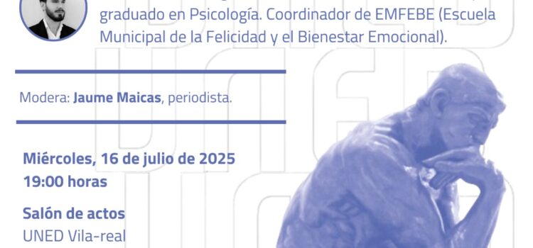 Una nova cita amb les ‘Conferències Blanques’ per a aprofundir en la consciència emocional i la felicitat