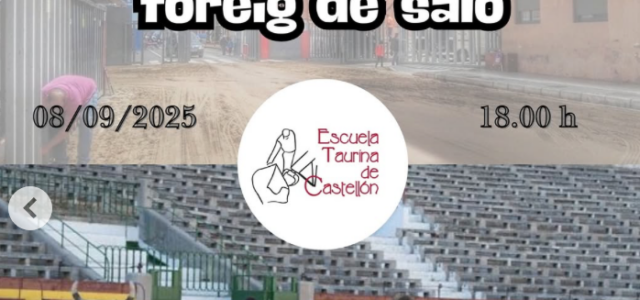 Vila-real impulsa l’afició taurina entre els més joves amb una classe de toreig de saló