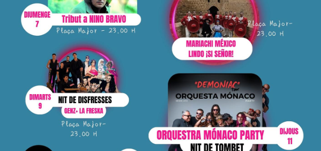 Vila-real encén la festa amb música, disfresses i folklore mexicà