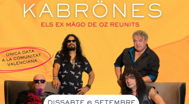 Vila-real vibrarà amb el rock de Kabrönes en la seua primera actuació a la ciutat