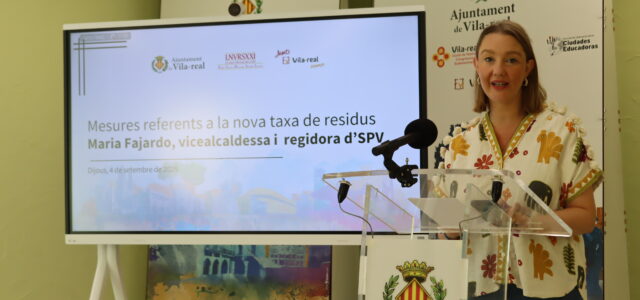 Vila-real avalua mesures per a bonificar la taxa de residus i fer-la més justa