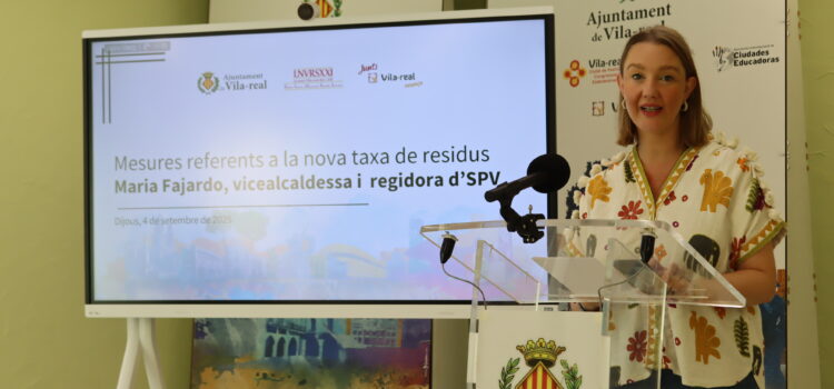 Vila-real avalua mesures per a bonificar la taxa de residus i fer-la més justa