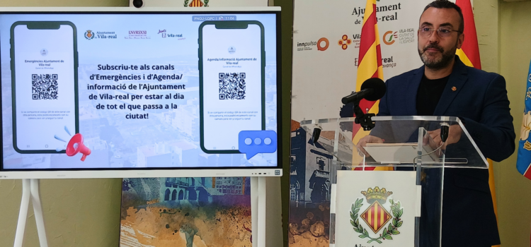 Vila-real engega dos canals de Whatsapp per informar els veïns del que passa a la ciutat