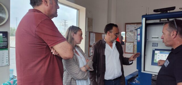 Fajardo visita l’Ecoparc de La Vall d’Uixó per a conéixer el seu funcionament