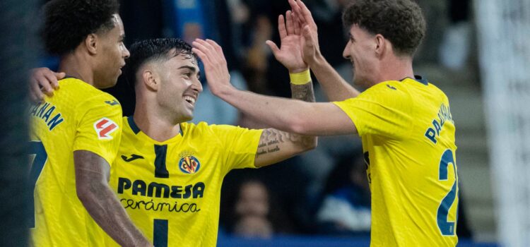 El Villarreal renaix dels últims colps i arranca els tres punts de la seua visita al camp de l’Espanyol (0-2)