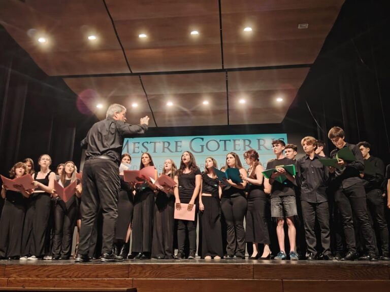 El Conservatori Mestre Goterris tanca el curs amb un emotiu concert de l’alumnat