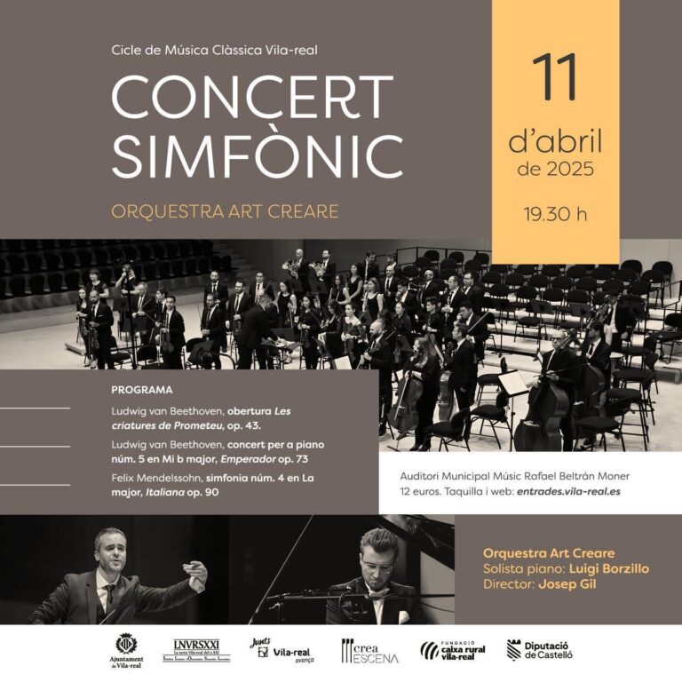 Nova temporada del Cicle de Música Clàssica de Crea Escena amb un concert simfònic