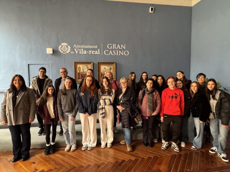 Estudiants d’Itàlia i Irlanda s’integren a Vila-real gràcies al programa Erasmus+