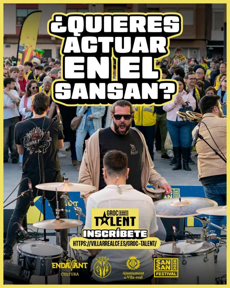 El Villarreal CF obri les inscripcions per a la sisena edició del concurs musical Groc Talent