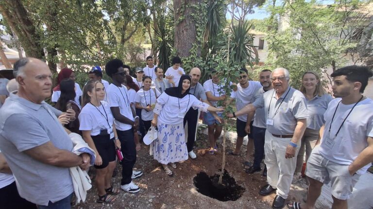 Vila-real planta un Ginkgo Biloba al Termet com a símbol mundial de la pau