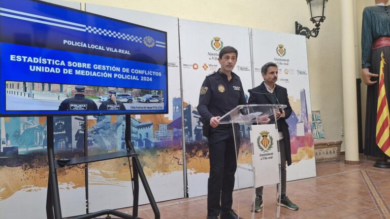 La Policia Local de Vila-real tanca un any amb un 95% de resolució positiva en mediacions