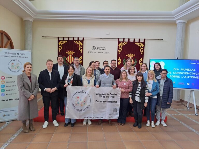 Vila-real commemora el Dia Mundial de Conscienciació sobre l'Autisme amb la col·laboració de VILATEA