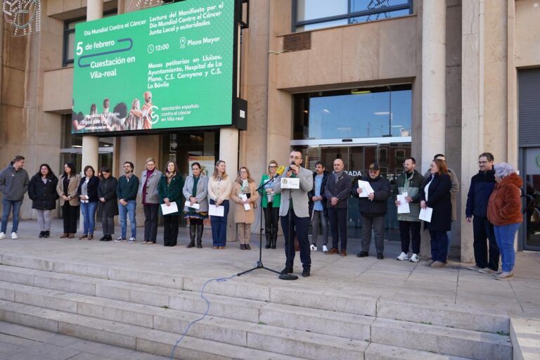 Vila-real commemora el Dia Mundial contra el Càncer amb un missatge d’esperança