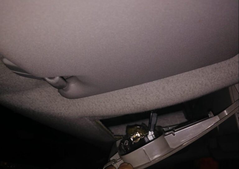 ‘Loba’, gossa de la UCAN, detecta una bosseta de marihuana al vehicle d’un conductor amb positiu en cannabis 