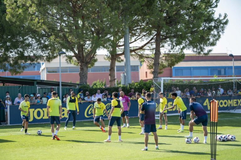El Villarreal inicia la pretemporada