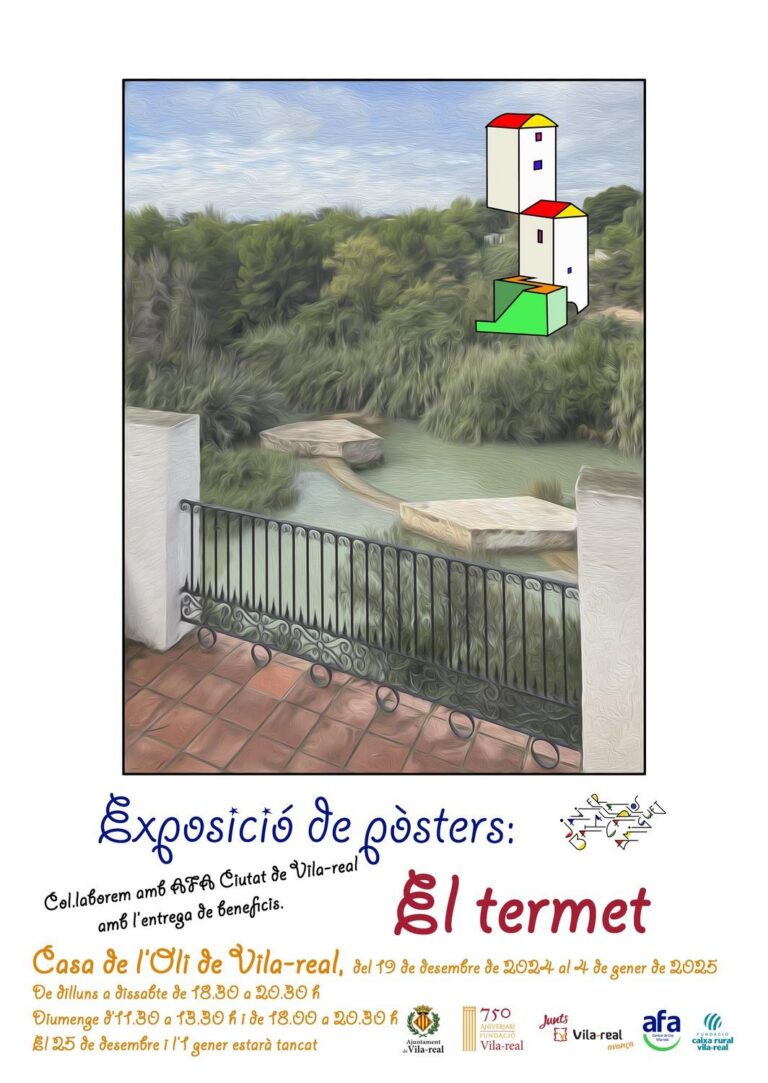 «El Termet», una exposició de pòsters per redescobrir els espais més emblemàtics de Vila-real