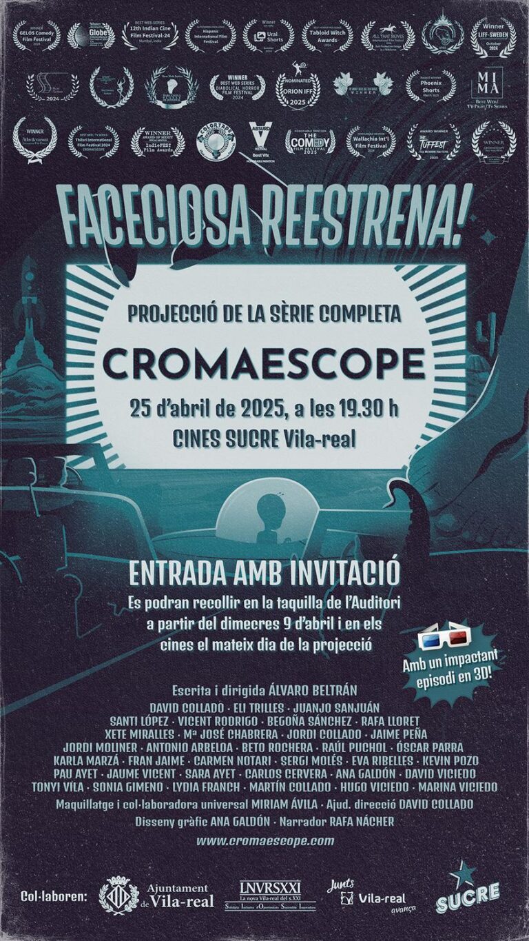 Cromaescope aterra als Cines Sucre amb una projecció especial de la sèrie completa