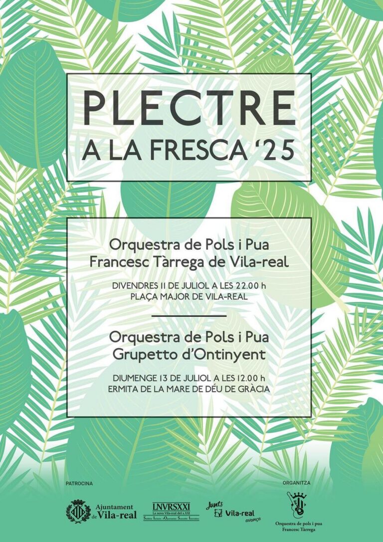 Torna ‘Plectre a la fresca amb música a l’aire lliure a la plaça Major
