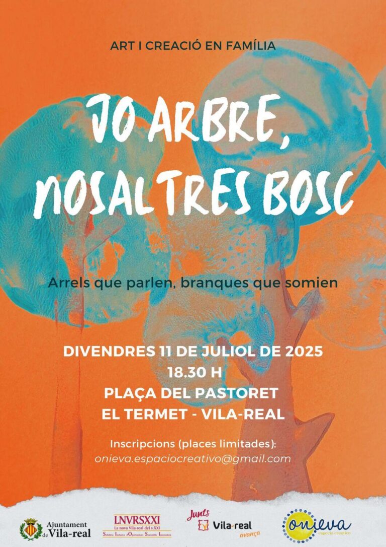 La Plaça del Pastoret acull un taller creatiu per a connectar amb la natura i fomentar la cohesió social