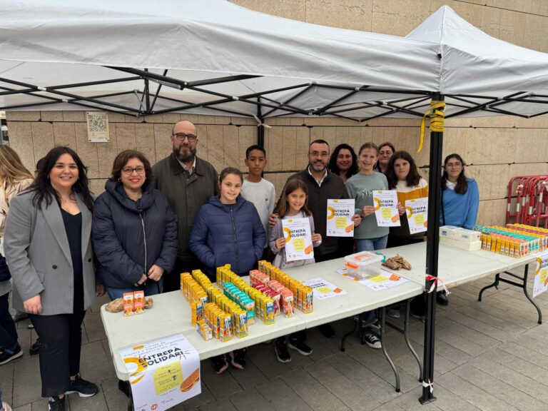 Vila-real viu una jornada solidària amb el Consell de Xiquets i Xiquetes a la Plaça Major