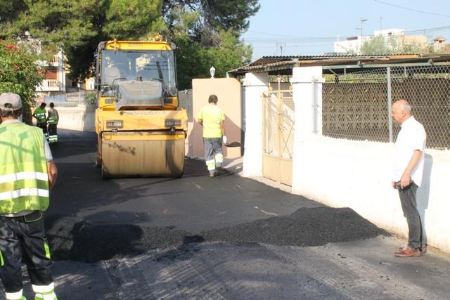 Serveis Públics executa un ambiciós pla d’asfalt amb continuïtat en el temps per a millorar vies urbanes i rurals
