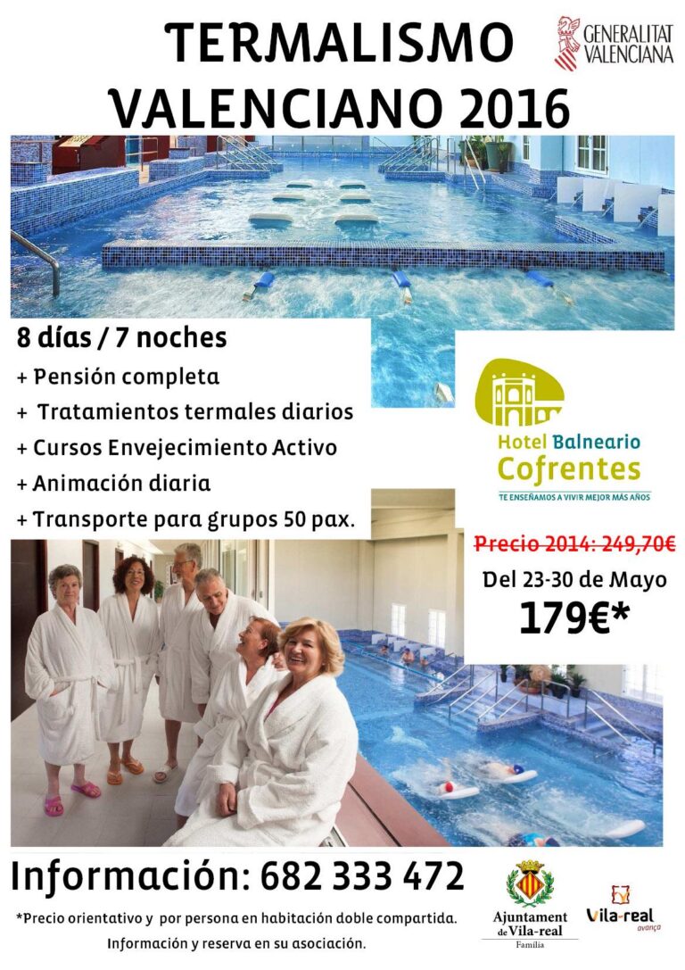 L’Ajuntament ofereix una setmana a l’Hotel Balneari de Confrents per 179 euros