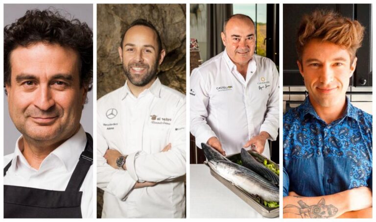 Arriba 'Mengem a Vila-real... olla de la Plana' amb estreles Michelin