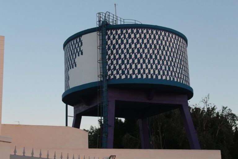 L’artista local Arturo Doñate inicia les llavors de pintat del Pou d’Amoròs