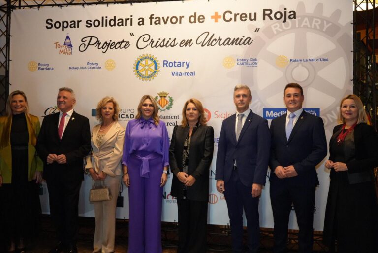El Rotary Club Vila-real celebra el seu sopar solidari