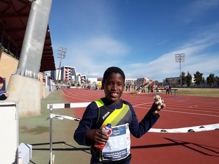 Angel Vicent, cinqué en el Campionat d’Espanya de Joves Promeses Paralímpiques