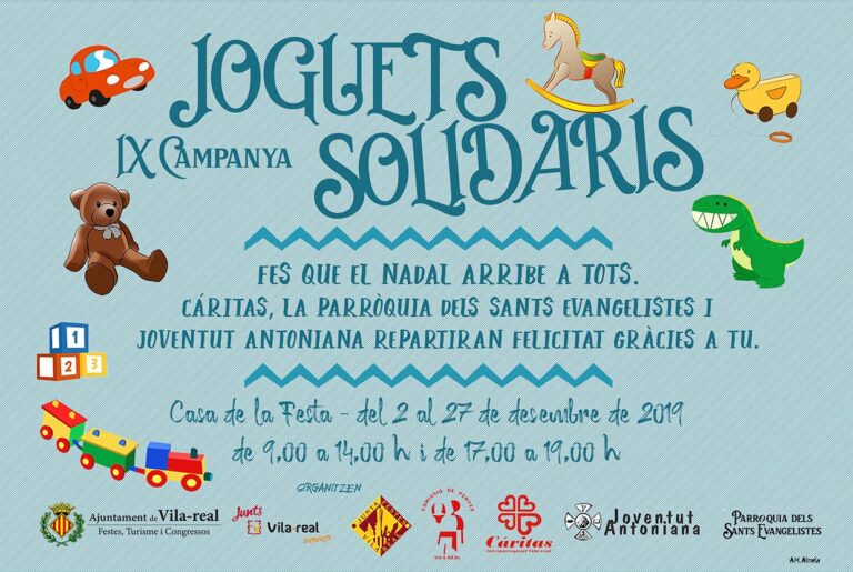 Comissió de Penyes i Junta de Festes organitzen la IX Campanya de joguets solidaris