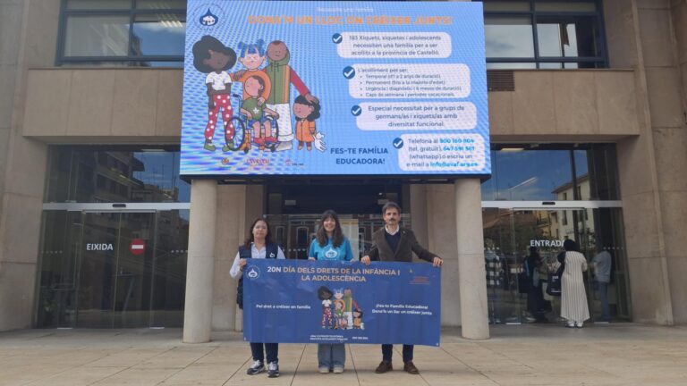 ‘Dona’m un lloc on créixer junts’: Vila-real impulsa la solidaritat amb les famílies acollidores