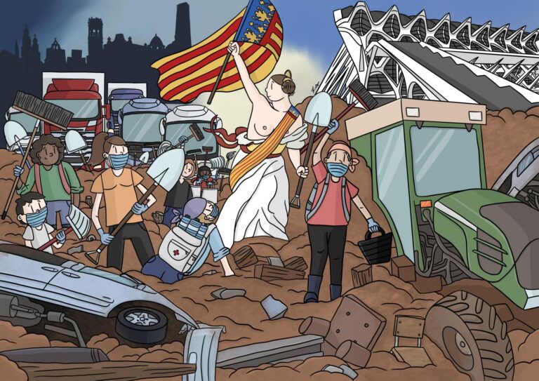 Vila-real dedicarà un mural en homenatge a les víctimes de la DANA i a la solidaritat ciutadana