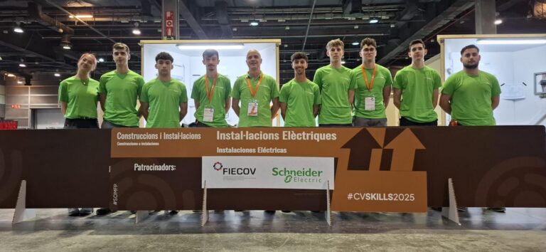 L’alumne de Fundació Flors que fa història en #GVASkills: Eric Ballester, medalla d’or