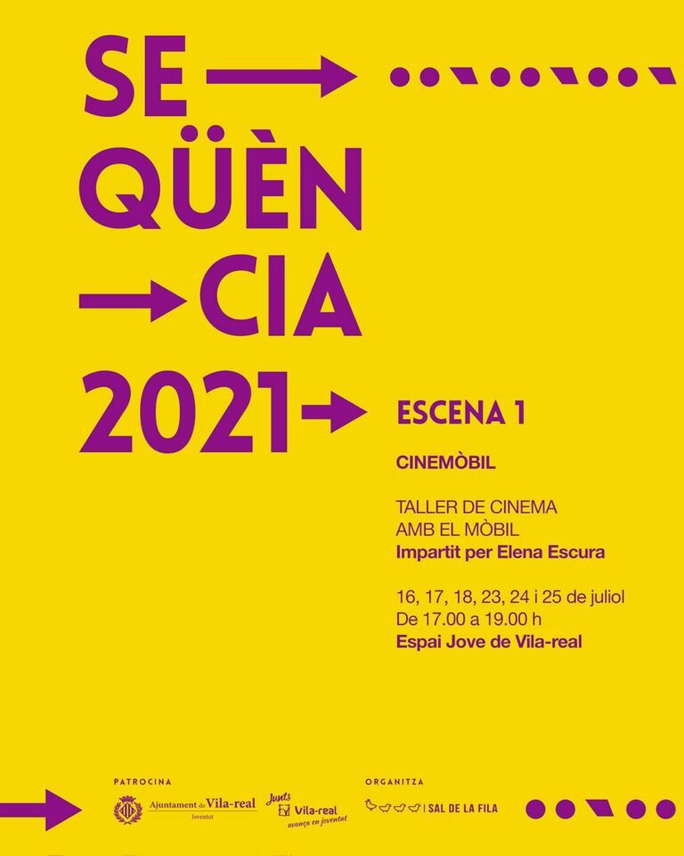 Joventut prepara un curs pels apassionats al cinema amb la guionista Elena Escura