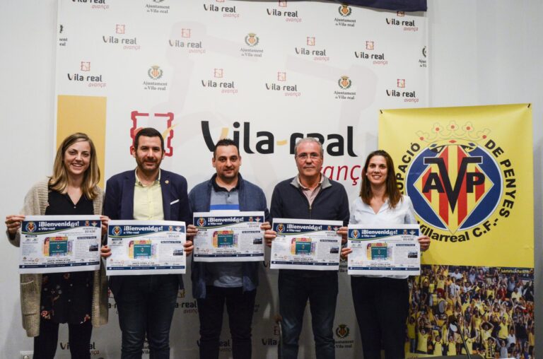 Turisme informarà les aficions dels equips que s’enfronten al Villarreal CF d'activitats a la ciutat durant la seua estada