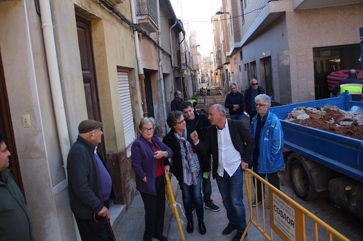 El carrer d’Infants sofreix una remodelació i serà una zona de vianants parcial abans de Nadal