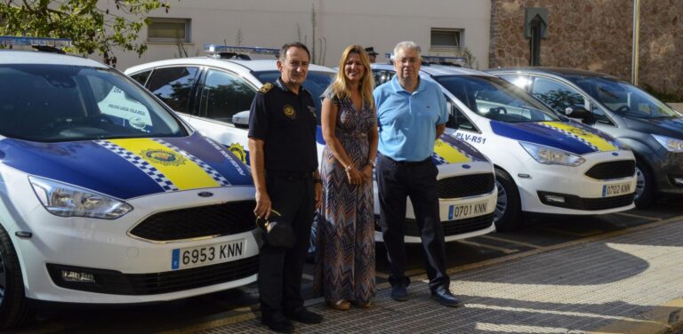 La Policia Local de Vila-real incorpora sis nous vehicles a la seua flota